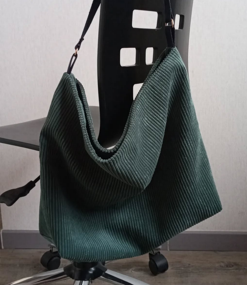Velours côtelé vert